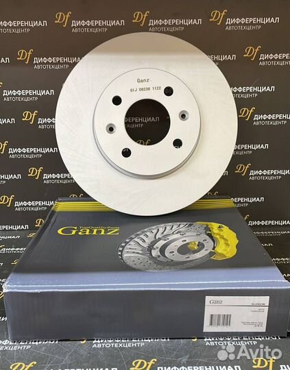 Диск тормозной передний Hyundai Solaris/Rio 17)