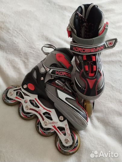 Роликовые коньки раздвижные Korobeyniki 30-33