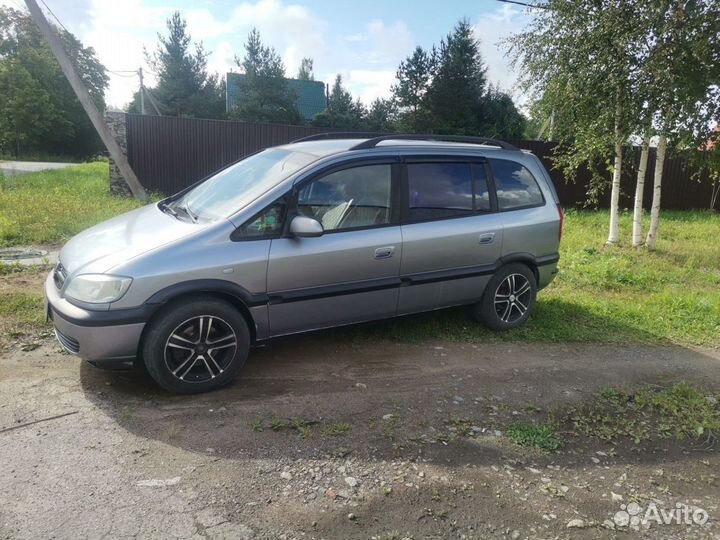 Opel Zafira 1.8 МТ, 2003, 387 401 км