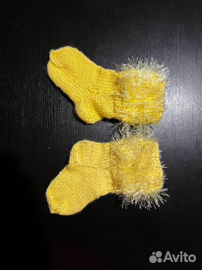 Носочки для новорожденных