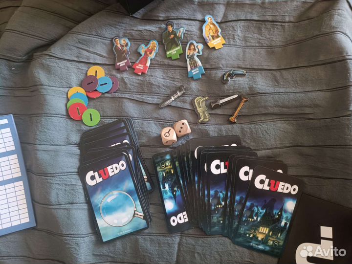 Настольные игры клуэдо cluedo