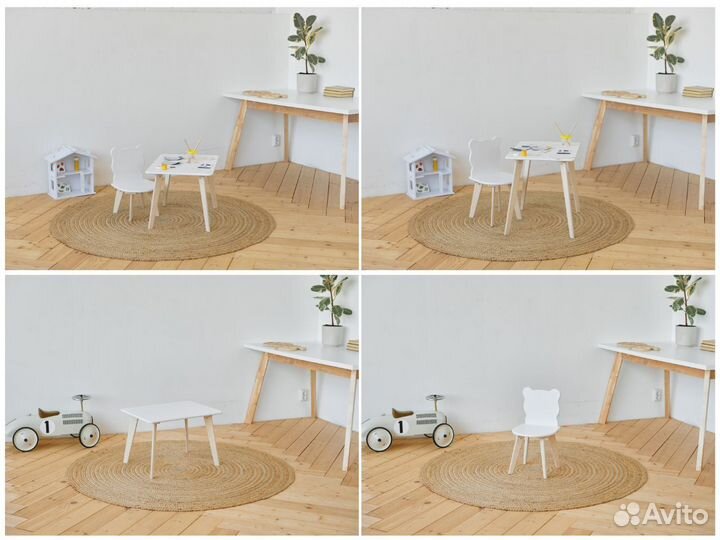 Растущий стол + стул комплект детский
