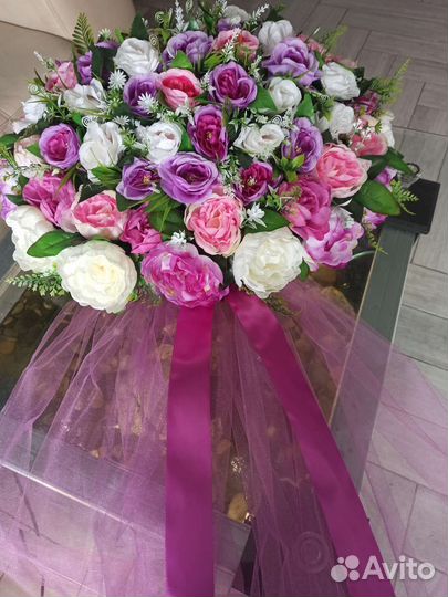 Бесподобное украшение на ваше свадебное авто