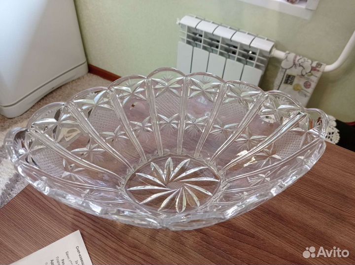 Хрусталь салатник СССР