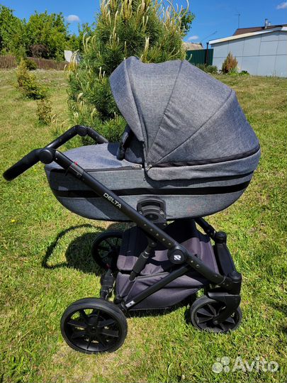 Коляска 2 в 1 Riko Basic Delta