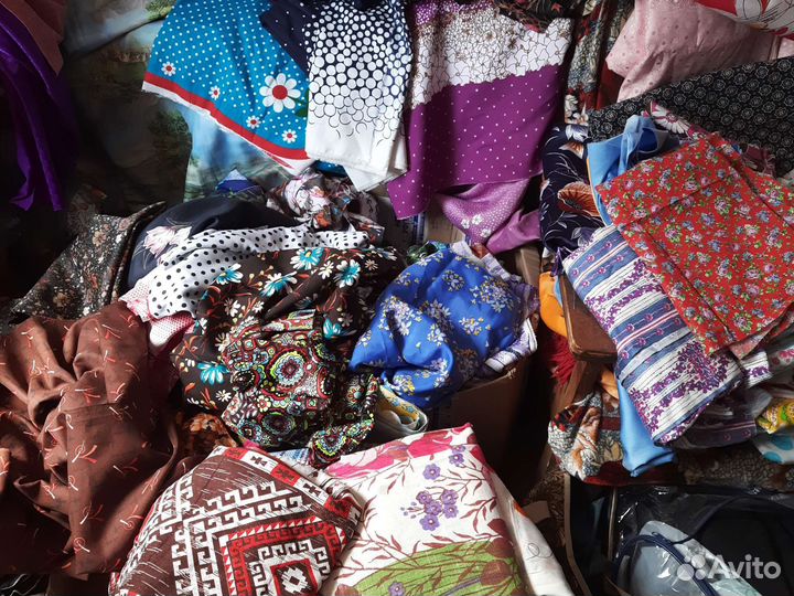 Шторы ткань СССР плюш. Бархат. Бязь. сатинлен