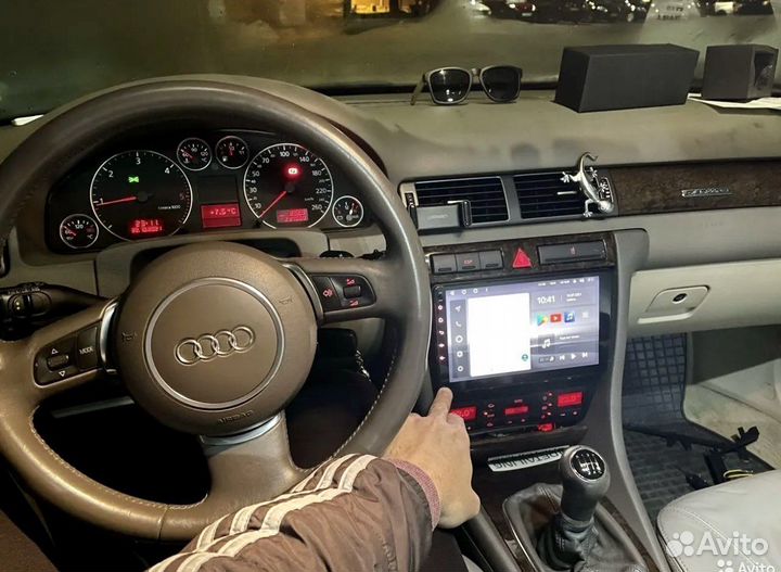 Магнитола Audi A6 Android IPS DSP