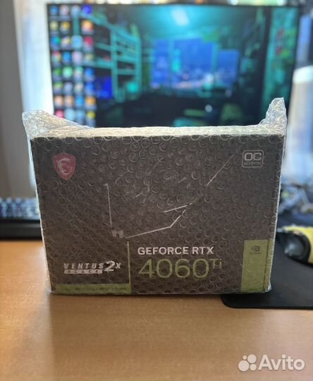 MSI GeForce RTX 4060 Ti ventus 2X black 8G OC