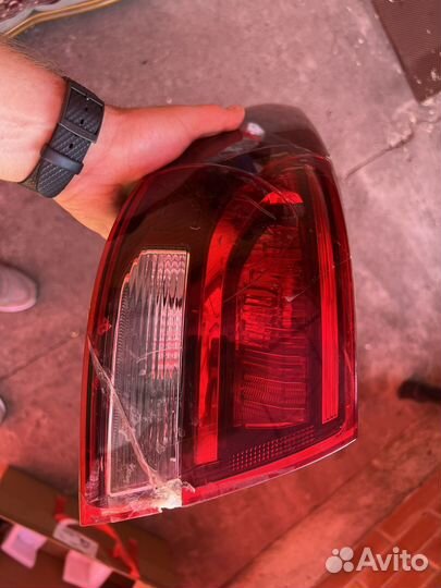 Фара задняя левая kia rio x