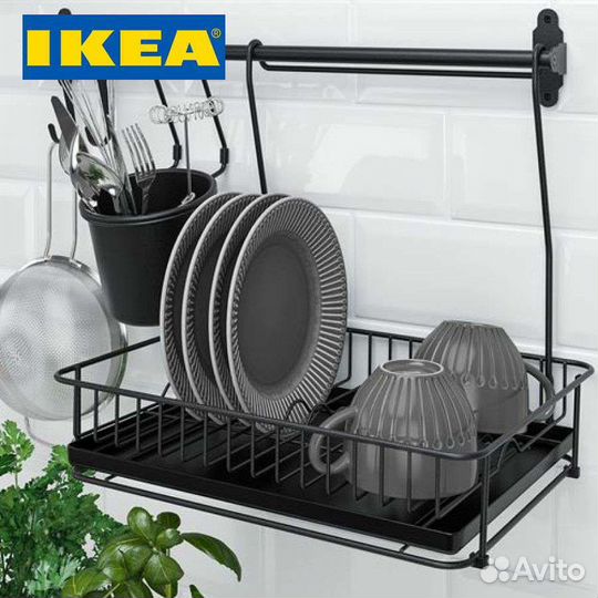 Гультарп рейлинг крючки контейнер икеа IKEA