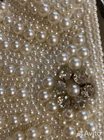 Сумка клатч белая