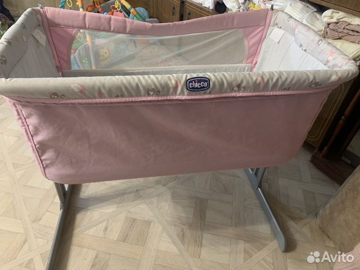 Приставная кроватка от 0 до 6 месяцев