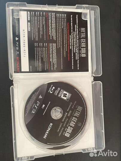 PS3 Metal Gear Solid the legacy collection