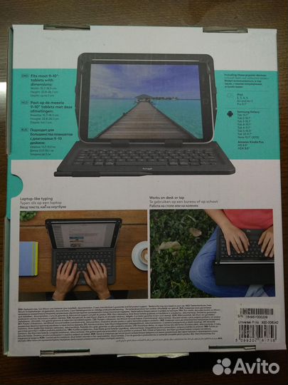 Клавиатура Logitech Universal Folio, (920-008342)