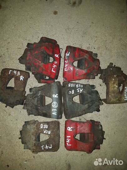 Суппорт передний Audi a3, VW Golf 4, Bora