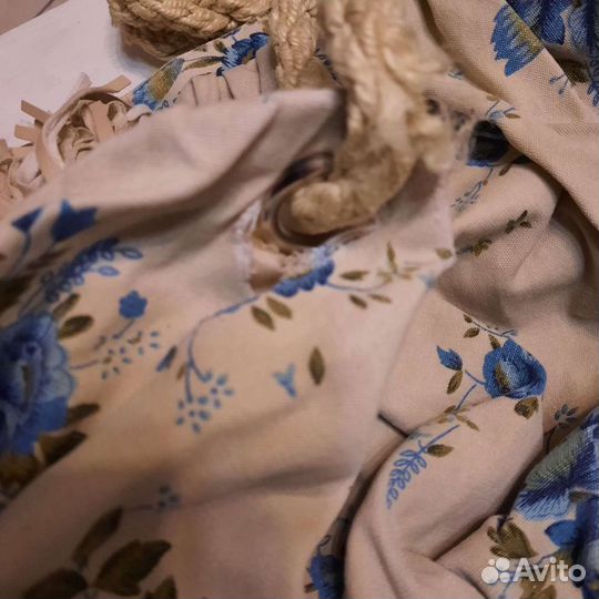 Сумка льняная Страдивариус