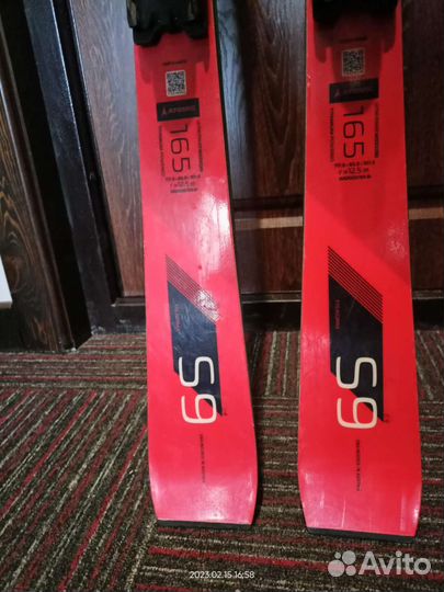 Горные лыжи 165 см спортивные