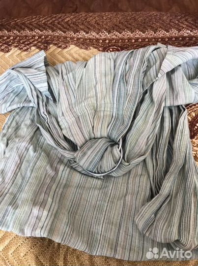 Слинг шарф на кольцах