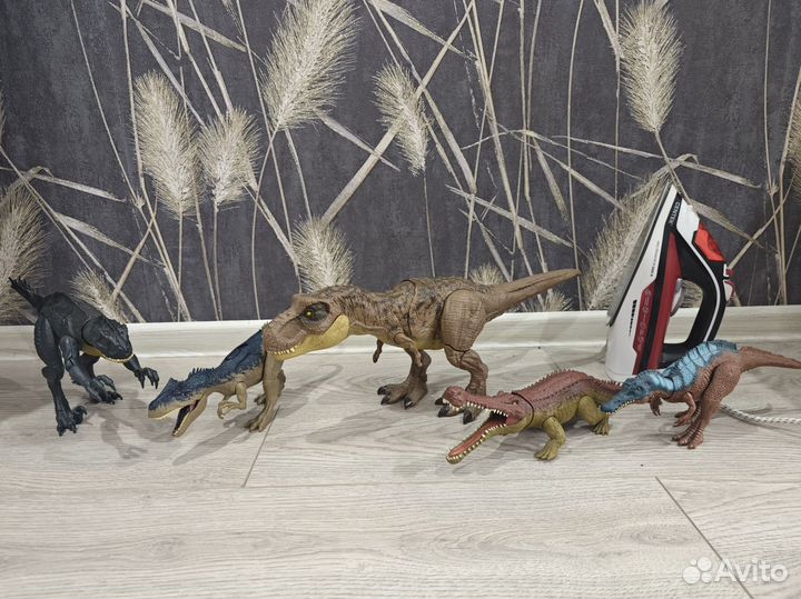 Динозавры jurassic world mattel