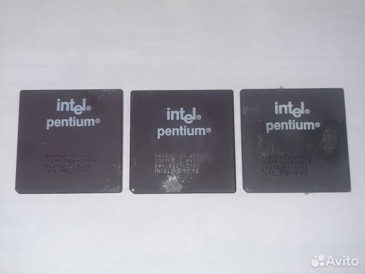 Старые процессоры