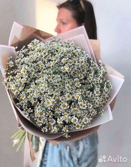 Букеты ромашек