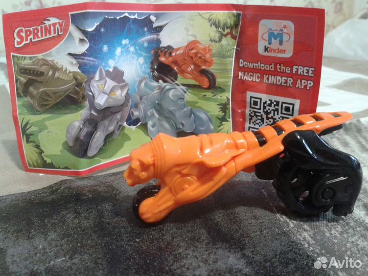 Игрушки из киндер-сюрприза