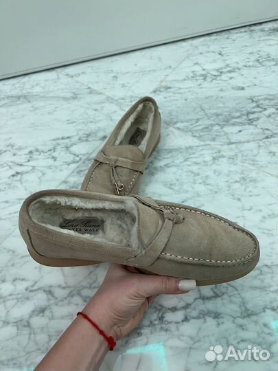 Мокасины лоферы женские зимние