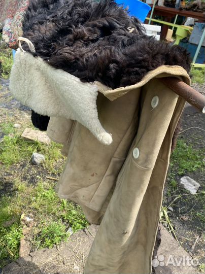 Тулуп овчина, натуральный мех