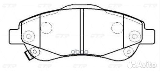 Колодки тормозные honda CR-V 2006, CR-V 2015