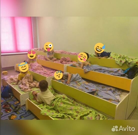 Детская кровать четыре яруса