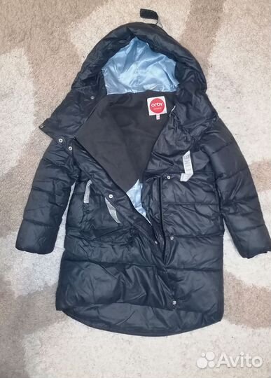 Пуховик для девочки 140