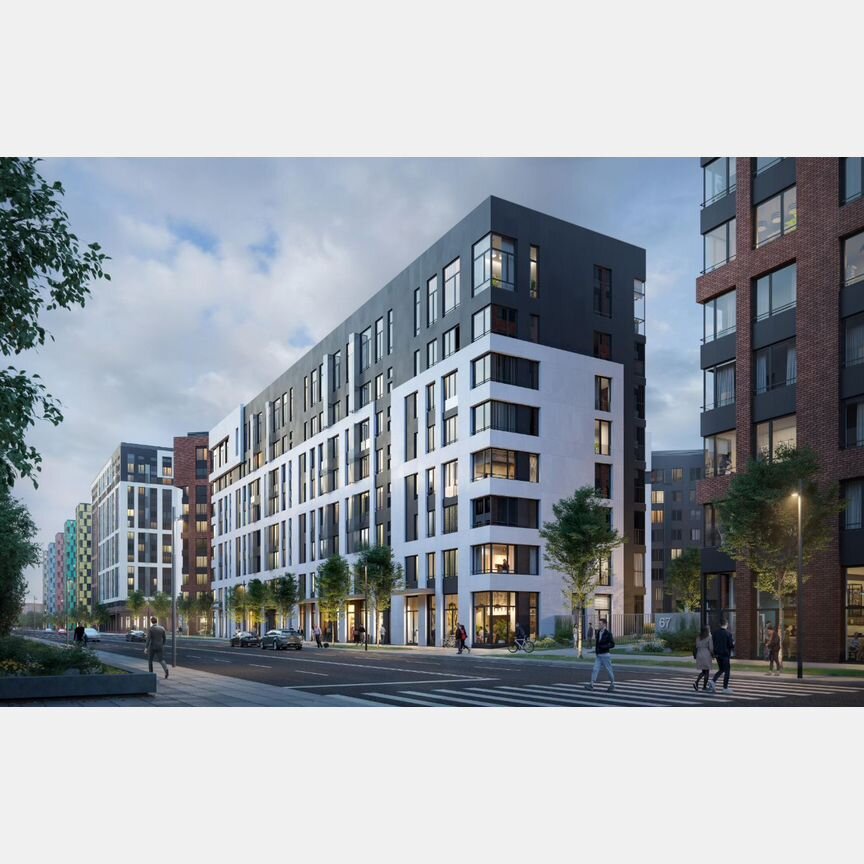 Квартира-студия, 27,6 м², 21/35 эт.