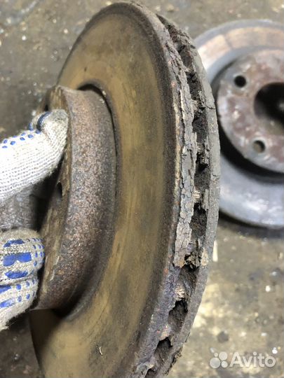 Передние тормозные диски Ford Focus 1