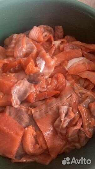 Мякоть лосося