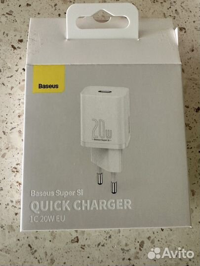 Адаптер Baseus Type-c 20w для зарядки iPhone