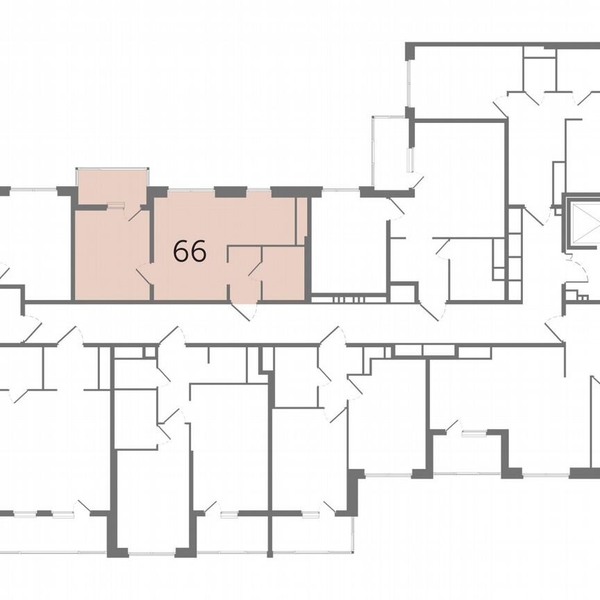 1-к. квартира, 39,1 м², 3/10 эт.