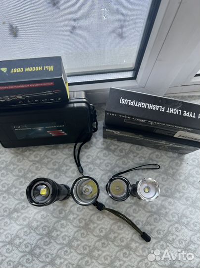 Фонари разные для рыбалки охоты и туризма