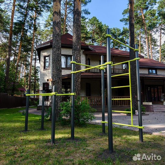 Воркаут (брусья, 3 перекладины) W217