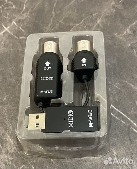 M-Vave MS-1 Midi приемник/передатчик
