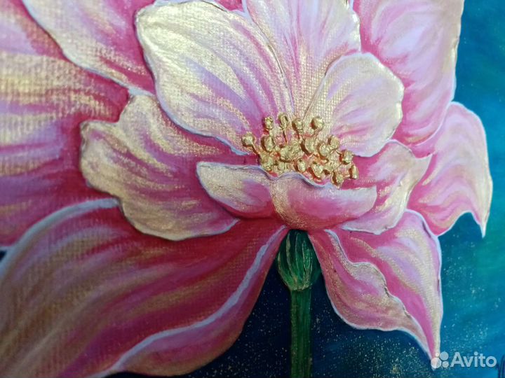 Интерьерная картина. Сказачный Цветок