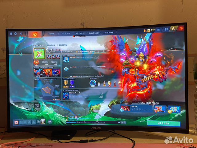 Монитор 165гц asus