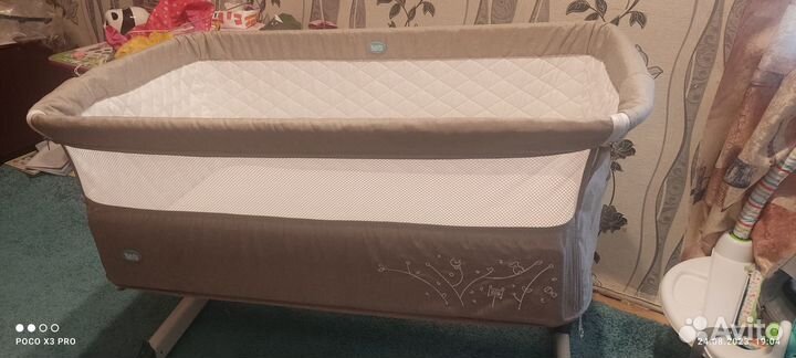 Детская приставная кроватка Nuovita