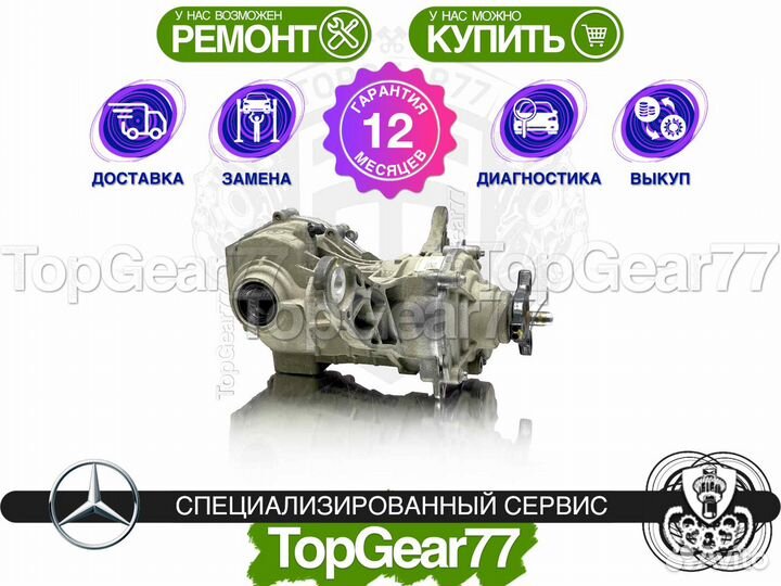 Задний редуктор Mercedes GLA II H247 2,44 с