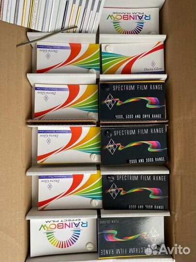 Образцы витражной пленки