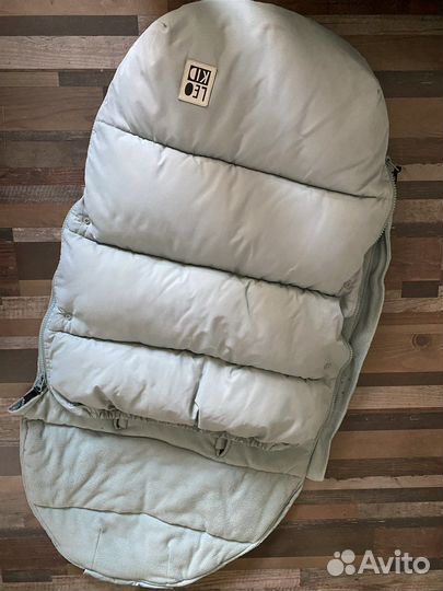 Зимний конверт в коляску leokid