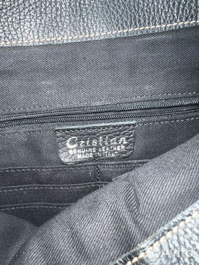 Сумка женская натуральная кожа италия Cristian