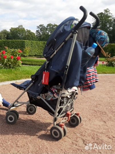 Коляска-трость Maclaren Quest Denim Indigo