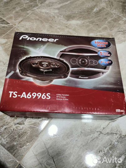 Динамики овалы новые pioneer