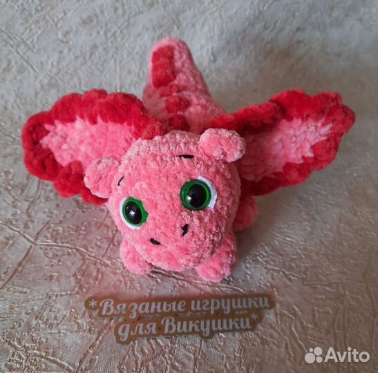 Крокодил, свинки, жираф вязаные вручную игрушки