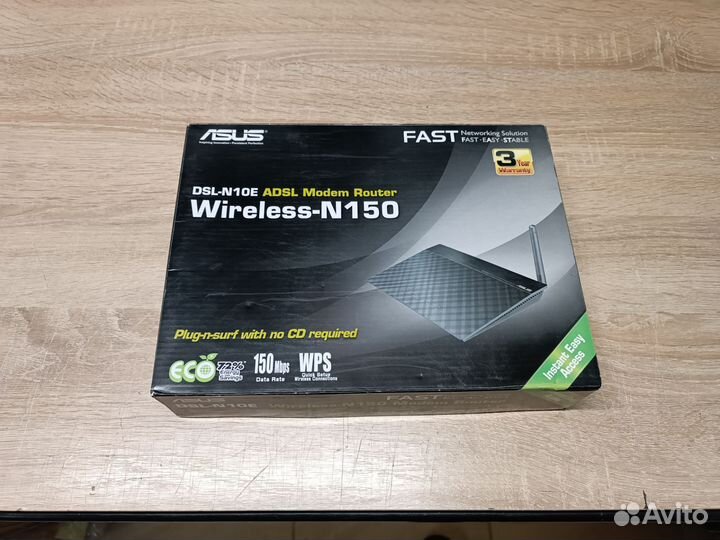 Adsl модем с wi-fi dsl-n10e